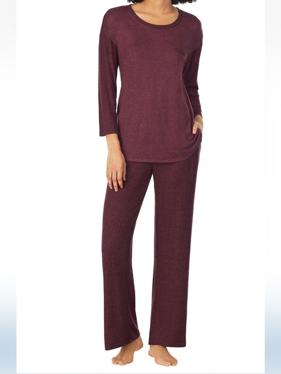 Midnight by Carole Hochman Other - Midnight by Carole Hochman Rib-Knit Lounge Set - Plum